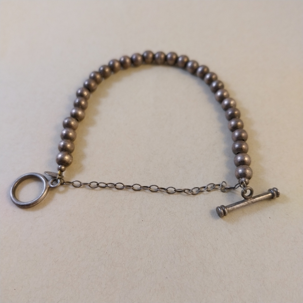 Silpada Sterling Silver Beaded Bracelet - Picture 11 of 15